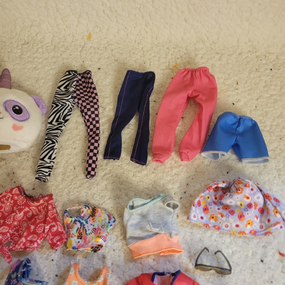 Barbie Fashion Doll Clothes Lot 18pc Roxy Swimsuit Panda Reveal Multi Excellent - Picture 7 of 8